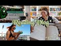 Reading vlog  lots of book mail reading fantasy books  an unexpected trip 