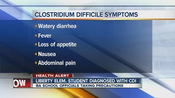 BA student diagnosed with infectious disease