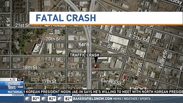 One man dead after vehicle versus pedestrian collision in central Bakersfield