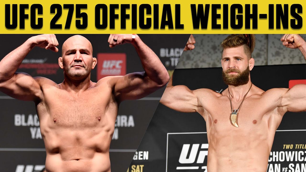UFC 275 Official Weigh-Ins ESPN MMA