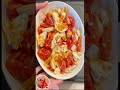 Salted eggs with tomatoes