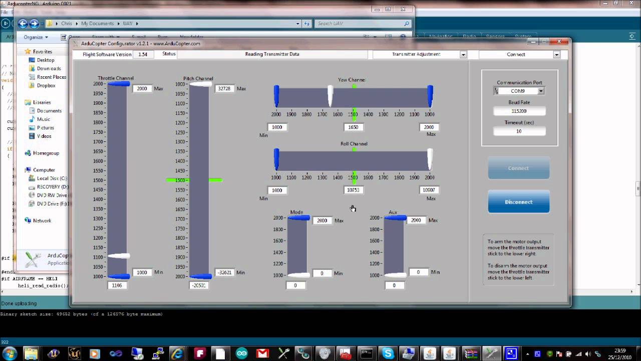 Quadcopter Recent firmware issues - YouTube