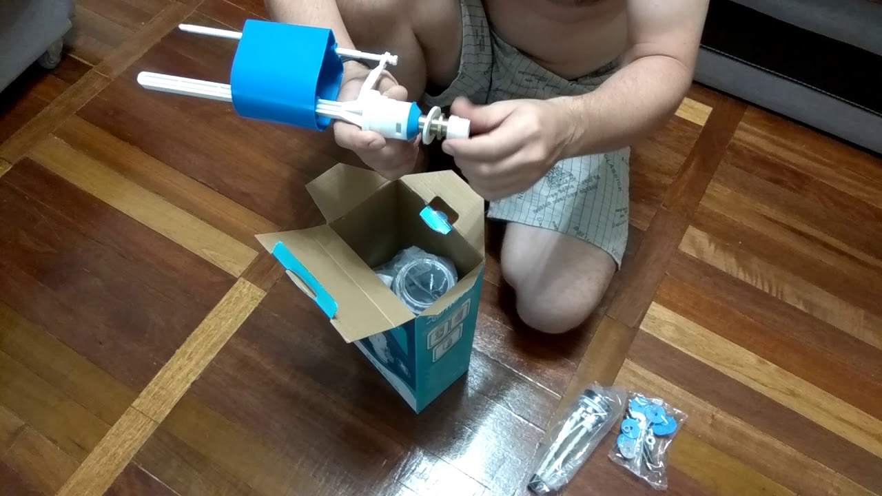 Обзор Арматура для смывного бачка NOVA с двойным сливом 3/6л с нижней ...