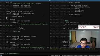Live study: read along book Operating Systems: Three Easy Pieces (Part 202)