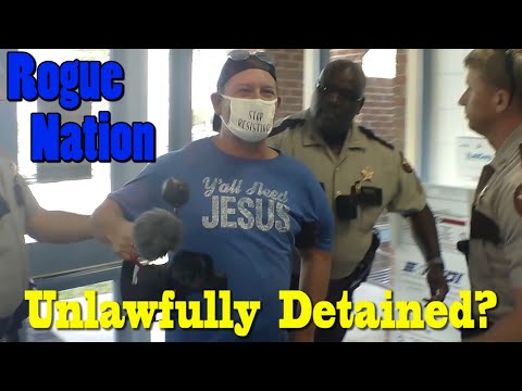 First Amendment Audit - Rogue Nation gets DETAINED & BATTERED at the Ware County Jail!!