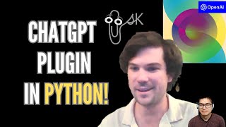 Build your own ChatGPT Plugin in Python! | Intro to Semantic Kernel