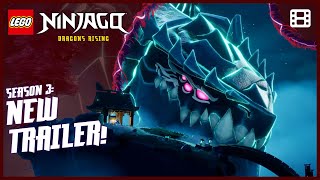 ⚡NEW ⚡THUNDERFANG Returns...🐉 | Season 3  Trailer | LEGO Ninjago: Dragons Rising