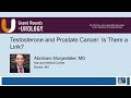 Testosterone and Prostate Cancer: Is There a Link?