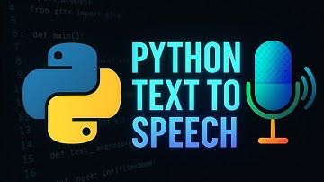 I Made Python Speak Using Text-To-Speech