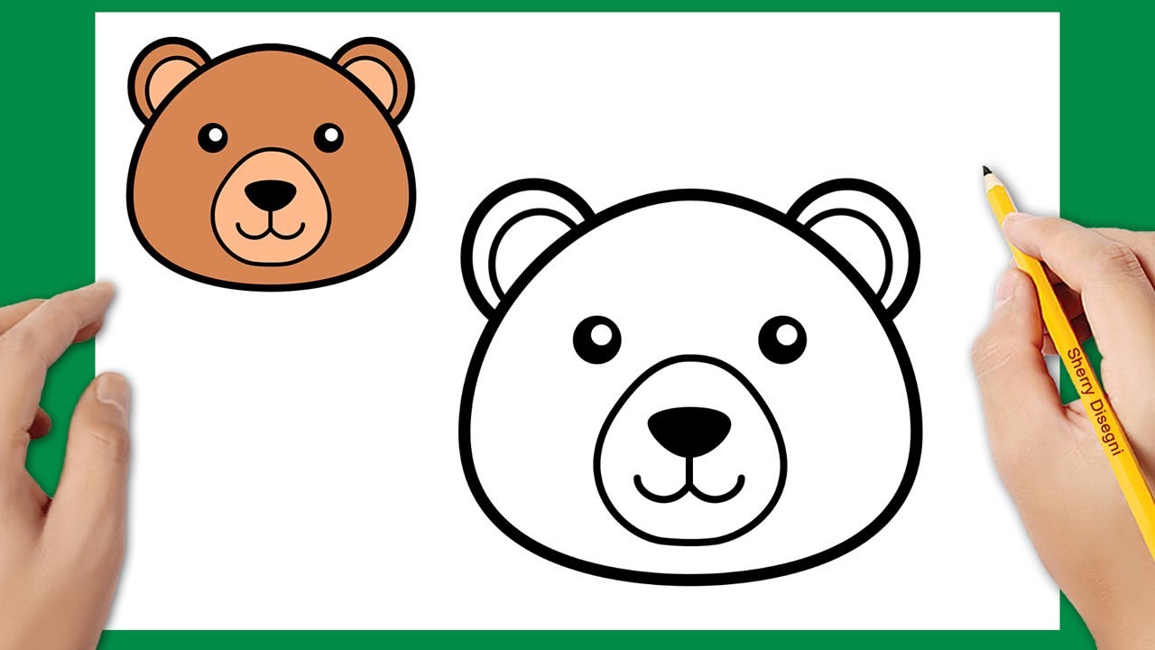 Come disegnare un orso facile