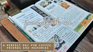 Journal With Me No. 37 ✍🏻 | Creative Journaling Process for a Lovely Day 💕 | Travelers Notebook