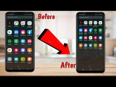 Cara Mengecilkan Ukuran Gambar Aplikasi di HP Samsung A50S/A50/A30 Mudah - Bisa Atur Besar Kecilnya!