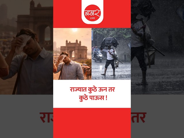Maharashtra Weather: ठाण्यासह 6 जिल्ह्यांमध्ये उष्णतेचा अलर्ट तर विदर्भात पावसाचा अंदाज