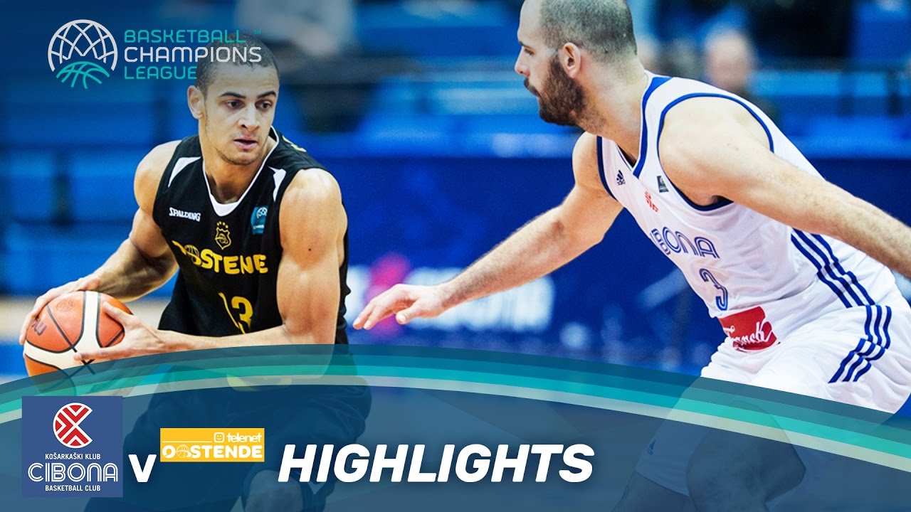 Cibona v Telenet Oostende - Highlights - Basketball Champions League