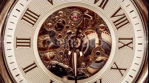 Spiral Clock Track of Time | Stock Footage - Envato elements