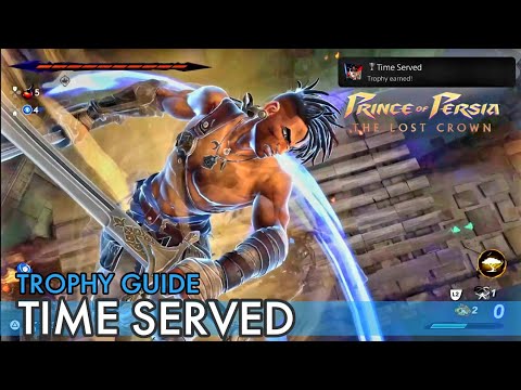 Prince of Persia The Lost Crown - Secret Jailer Boss Fight (Time Served Trophy Guide)