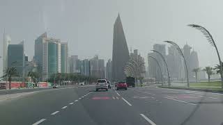 Good Morning Time Doha Qatar,  Now Too Much HOT outside the temperature 42 S. In cornice Doha City