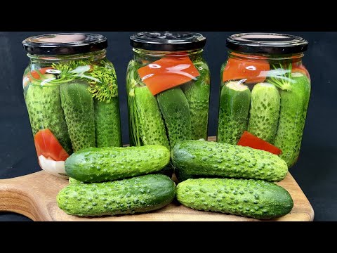 ОГУРЦЫ на Зиму только ТАК! ТРИ лучших РЕЦЕПТА для Хранения в ШКАФУ!