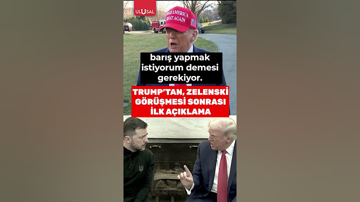 Trump Zelenski görüşmesi ile ilgili konuştu! "Cesareti yok" #shorts #trump #zelenski
