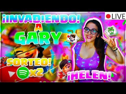🔥 INVADIENDO CANAL Y PRESENTANDO EL MÍO *HELEN CR* | Clash Royale 🔥