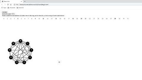 Demo video for chord protocol