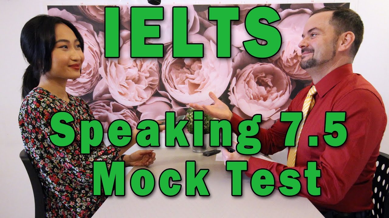 IELTS Speaking Band 7.5 Mock Interview Practice with Subtitles - YouTube