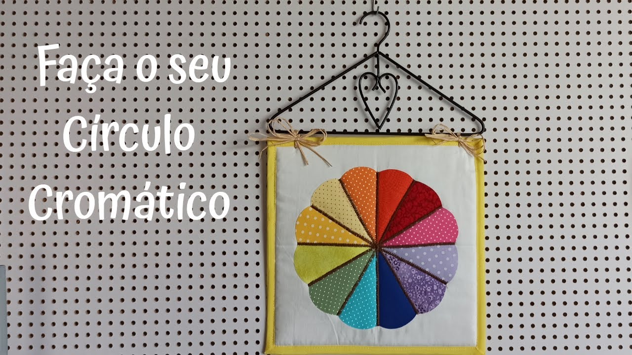 Círculo cromático de patchwork