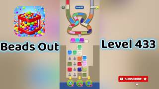 🎮 Beads Out Level 433 Walkthrough 🧩 | Tricky Bead Puzzle Solution | Mini Boss