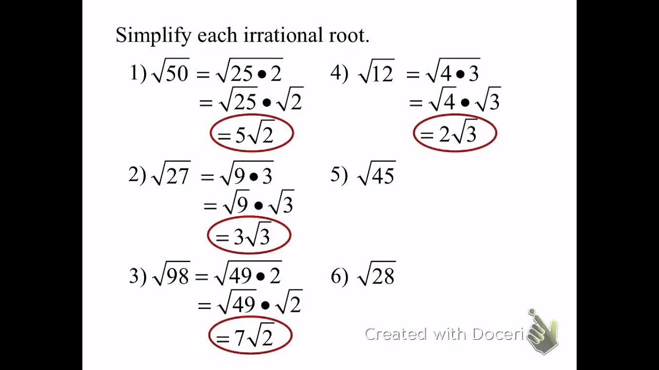 11-3-simplifying-irrational-roots-youtube