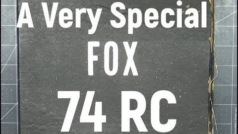 Fox 74 RC Redhead A Quick Look