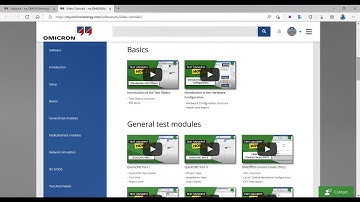 How to download the OMICRON Test Universe Video tutorials/PTL file Packages to be used in offline