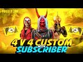Custom With Subscribers | Free Fire Tournament Announced | ₹500 Reward Sunday!| Free Fire Live