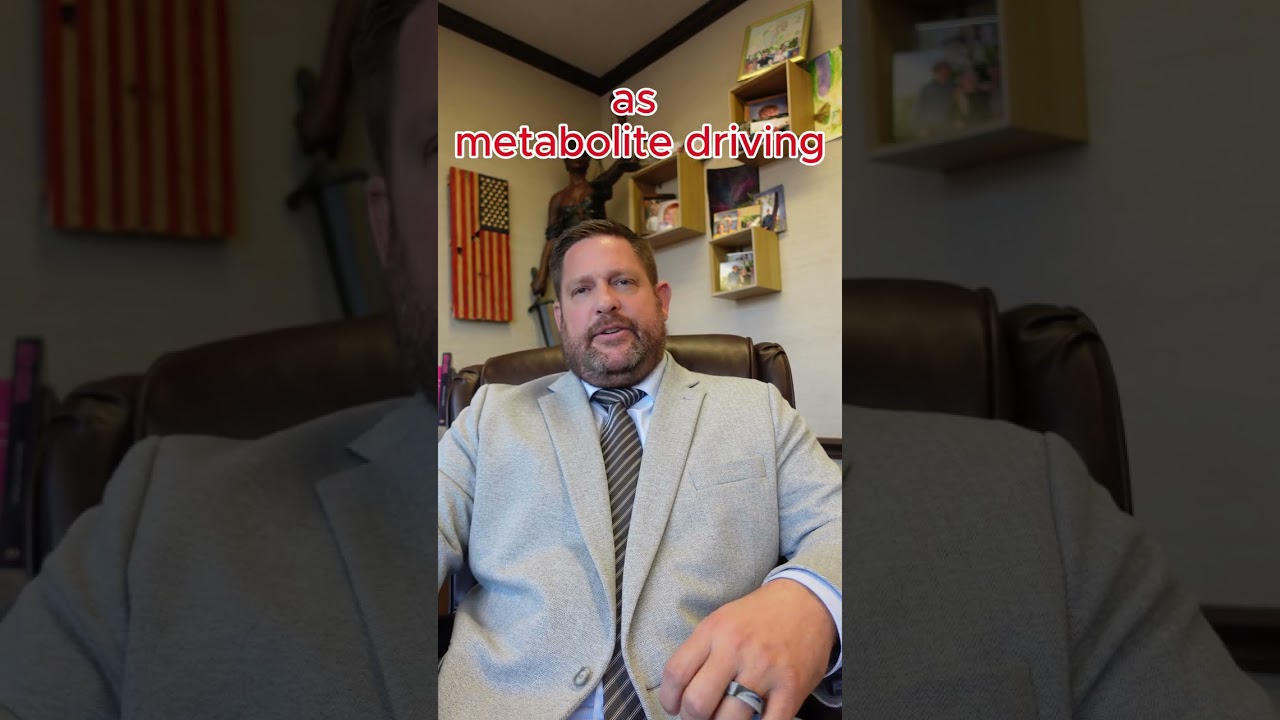 Drugged Driving Metabolite DUIs can sometimes avoid mandatory jail time.