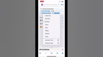How To Create Custom Shortcut To Get Time Between 2 Dates On Your iPhone #iphone