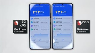 Snapdragon 695 Vs Snapdragon 750G | Antutu Benchmark & Specification