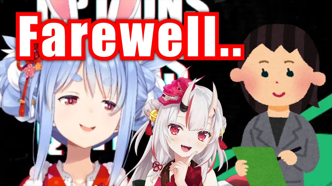 Pekora Bid Farewell To Her Favorite Manager With Ayame【Hololive】