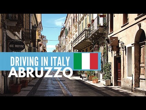 Driving in Abruzzo, Italy Driving in Abruzzo, Italy