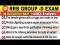 RRB Group D Exam Shift Analysis 8 December 2025 | RRB GROUP D review |