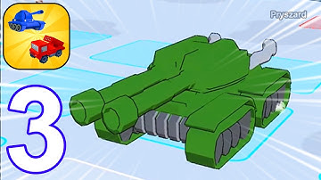 Army Merge: Tank Master - Gameplay Walkthrough Part 3 New Update Tank War Army Commander Defense