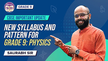 CBSE Class 9 New Syllabus & Exam Pattern (2022-23) | CBSE Class 9 Science (Physics) New Syllabus