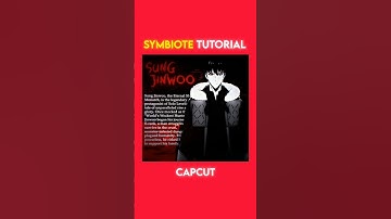 Symbiote Edit Tutorial on Capcut | How to Make Viral Edit Capcut Tutorial | #capcut