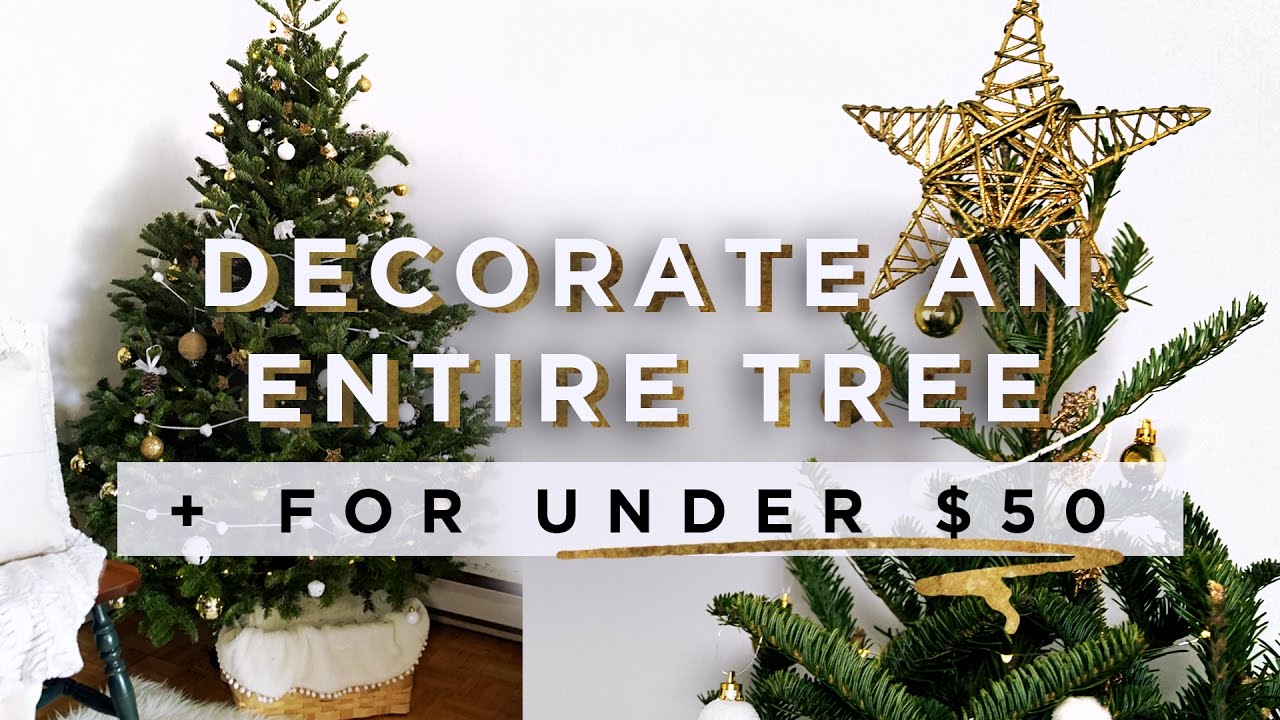 ENTIRE CHRISTMAS TREE DECORATED WITH THRIFT STORE ITEMS THE SORRY