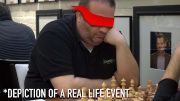 Blindfold Chess ft. A REAL BLINDFOLD