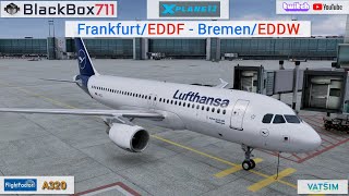 XP12 - FlightFactor A320 | Frankfurt/EDDF to Bremen/EDDW | VATSIM XP12 - FlightFactor A320 | Frankfurt/EDDF to Bremen/EDDW | VATSIM