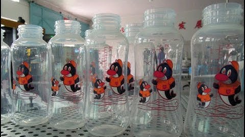 5 Color CNC Servo Glass Screen Printer for PP Baby Bottles