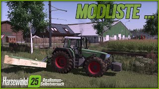 LS25 HARSEWINKEL - Hof Schürmann REALISM SELF-EXPERIMENT #003 - YOUR QUESTIONS - including MOD LIST