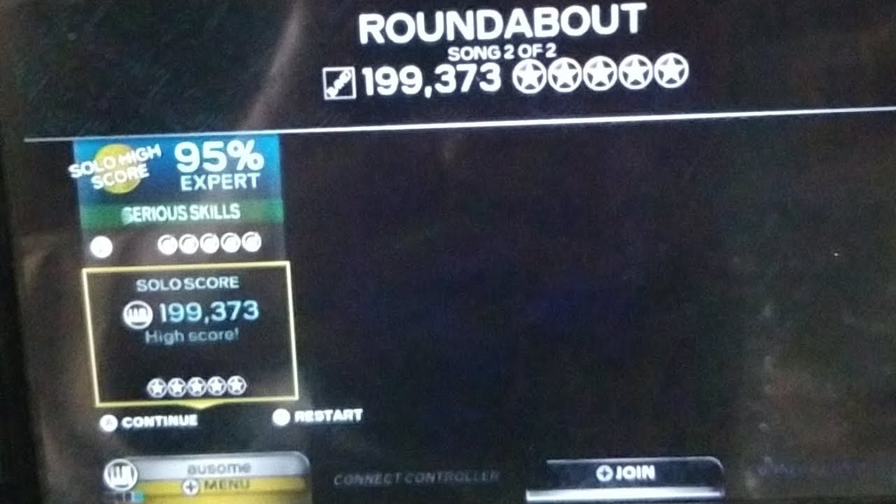 Yes - Roundabout (Expert Standard Keys 95% 5* Rock Band 3)