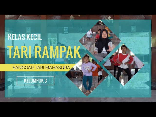 | KELOMPOK 3 | LATIHAN KE-6 TARI RAMPAK - SANGGAR TARI MAHASURA class=