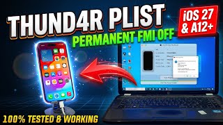 [ iCloud Unlock  iOS 27  PERMANENT ]🔥| NEW Plist Method for A12+ iPhone & iPad #viral #ios #shorts 