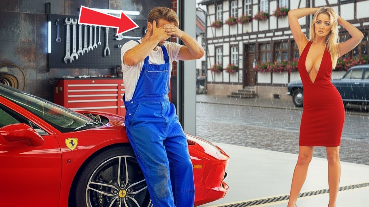 ARMER Mechaniker rettet reiche Frau — die WAHRHEIT über sie verändert alles und...